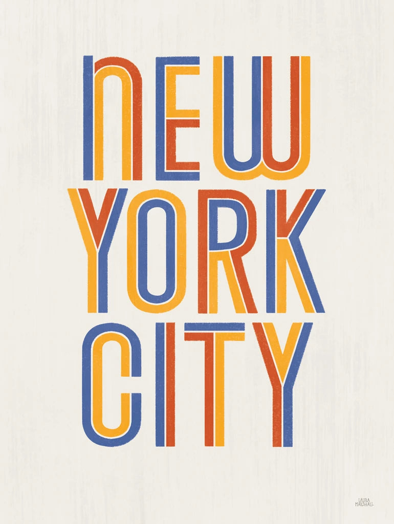 New York City v2 by Laura Marshall