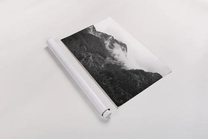 North Cascades I by Laura Marshall. shown as a rolled paper print. Available as archival giclee rolled canvas, fine art paper, or poster print. SKU 64410i.