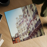 Paris Moments III by Laura Marshall. Shown as a detailed flat fine art print, highlighting archival giclee quality. Available as an archival giclee rolled canvas, fine art paper, or poster print. SKU 25891a.