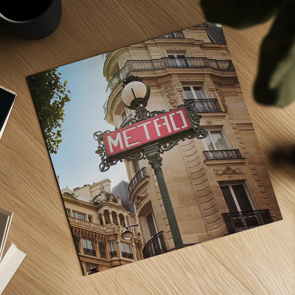 Paris Moments VII by Laura Marshall. Shown as a detailed flat fine art print, highlighting archival giclee quality. Available as an archival giclee rolled canvas, fine art paper, or poster print. SKU 25895a.