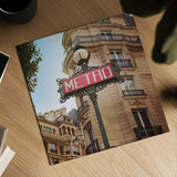 Paris Moments VII by Laura Marshall. Shown as a detailed flat fine art print, highlighting archival giclee quality. Available as an archival giclee rolled canvas, fine art paper, or poster print. SKU 25895a.