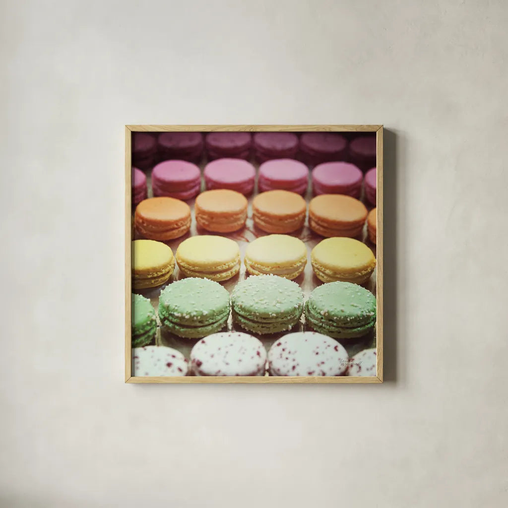 Paris Moments VIII by Laura Marshall. Shown in a natural wood glass frame for a timeless modern aesthetic. Available as an archival giclee rolled canvas, fine art paper, or poster print. SKU 25896a.