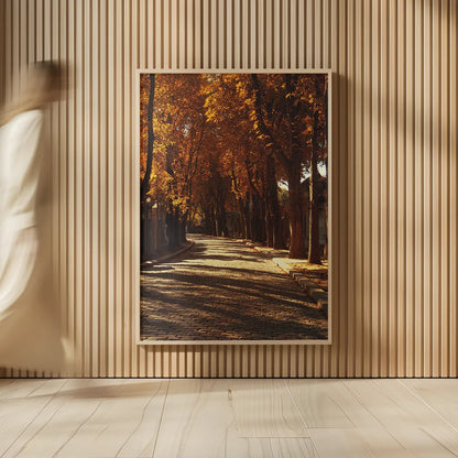 Pere La Chaise by Laura Marshall. shown as over sized large wall art. Available as an archival giclee rolled canvas, fine art paper, or poster print. SKU 20700h.