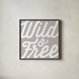 Positivity II Taupe by Laura Marshall. Shown in a sleek black glass frame for a contemporary gallery look. Available as an archival giclee rolled canvas, fine art paper, or poster print. SKU 63094a.