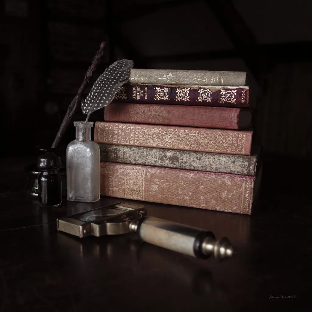 Quiet Study II by Laura Marshall. SKU 99039a. Archival Giclee Fine art print for wall decor.