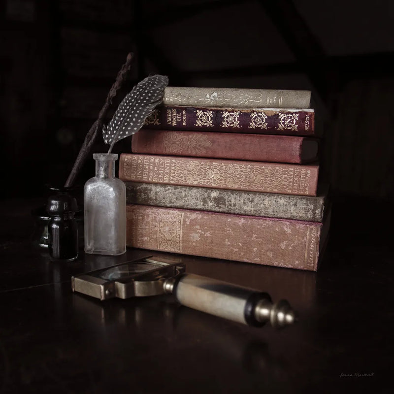 Quiet Study II by Laura Marshall. SKU 99039a. Archival Giclee Fine art print for wall decor.