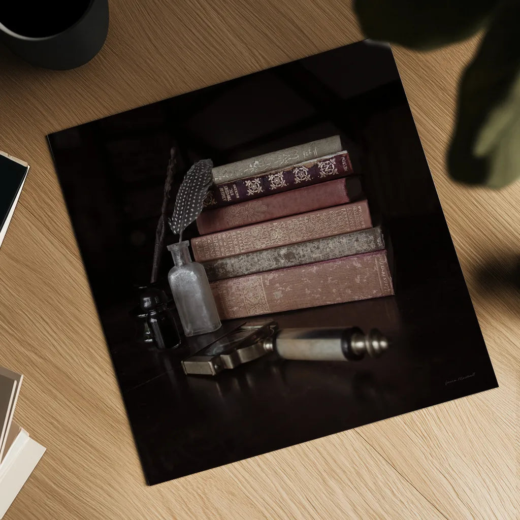 Quiet Study II by Laura Marshall. Shown as a detailed flat fine art print, highlighting archival giclee quality. Available as an archival giclee rolled canvas, fine art paper, or poster print. SKU 99039a.