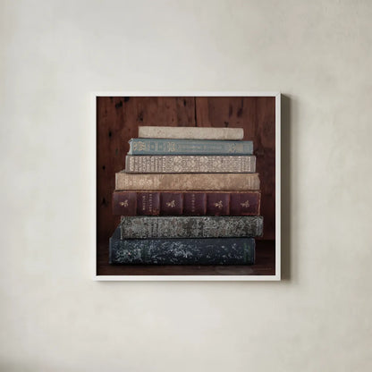Quiet Study IV by Laura Marshall. Shown in a crisp white glass frame for a clean and minimalist style. Available as an archival giclee rolled canvas, fine art paper, or poster print. SKU 99041a.