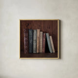 Quiet Study V by Laura Marshall. Shown in a natural wood glass frame for a timeless modern aesthetic. Available as an archival giclee rolled canvas, fine art paper, or poster print. SKU 99042a.