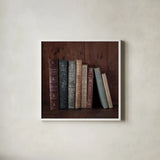 Quiet Study V by Laura Marshall. Shown in a crisp white glass frame for a clean and minimalist style. Available as an archival giclee rolled canvas, fine art paper, or poster print. SKU 99042a.