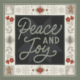Quilted Christmas III by Laura Marshall. SKU 94800a. Archival Giclee Fine art print for wall decor.