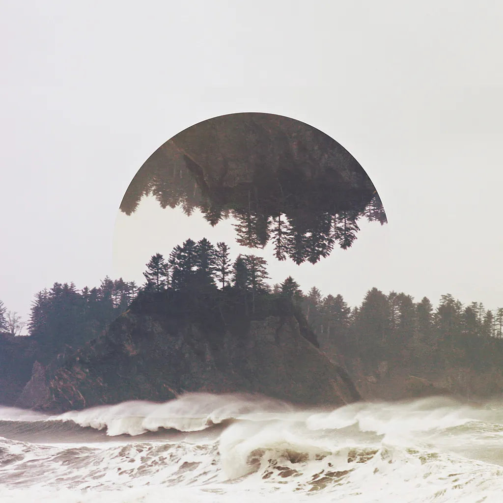 Reflected Landscape III by Laura Marshall. SKU 25132a. Archival Giclee Fine art print for wall decor.