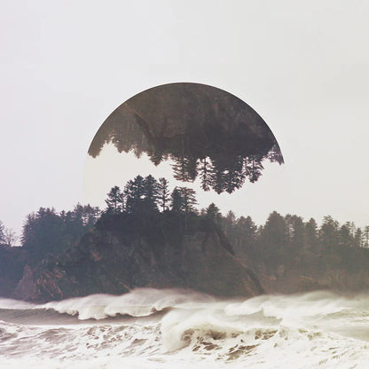 Reflected Landscape III by Laura Marshall. SKU 25132a. Archival Giclee Fine art print for wall decor.