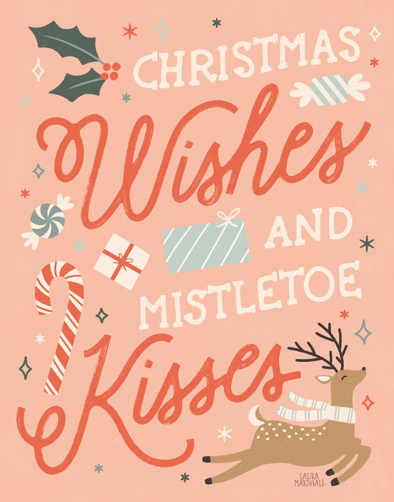 Reindeer Holiday II by Laura Marshall
