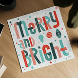Retro Holiday IV by Laura Marshall. Shown as a detailed flat fine art print, highlighting archival giclee quality. Available as an archival giclee rolled canvas, fine art paper, or poster print. SKU 60429a.