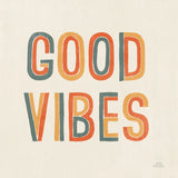 Retro Words I by Laura Marshall. SKU 58577a. Archival Giclee Fine art print for wall decor.