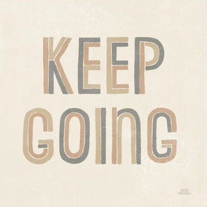 Retro Words II Neutral by Laura Marshall. SKU 64664a. Archival Giclee Fine art print for wall decor.