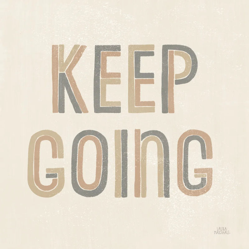 Retro Words II Neutral by Laura Marshall. SKU 64664a. Archival Giclee Fine art print for wall decor.