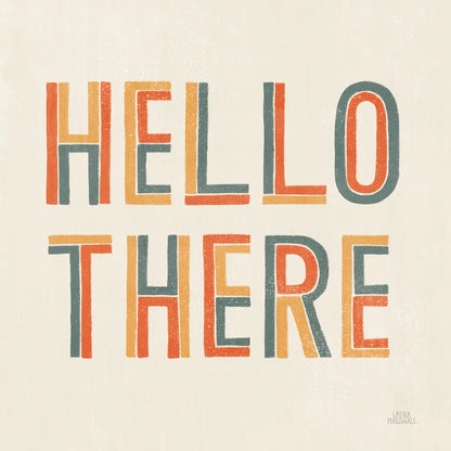 Retro Words III by Laura Marshall. SKU 61555a. Archival Giclee Fine art print for wall decor.