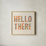 Retro Words III by Laura Marshall. Shown in a natural wood glass frame for a timeless modern aesthetic. Available as an archival giclee rolled canvas, fine art paper, or poster print. SKU 61555a.