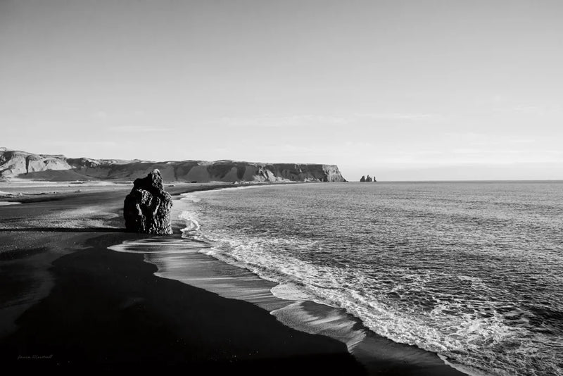 Reynisfjara by Laura Marshall. SKU 64400i. Archival Giclee Fine art print for wall decor.
