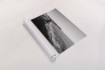 Reynisfjara by Laura Marshall. shown as a rolled paper print. Available as archival giclee rolled canvas, fine art paper, or poster print. SKU 64400i.