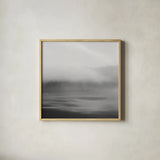 Salt Creek I by Laura Marshall. Shown in a natural wood glass frame for a timeless modern aesthetic. Available as an archival giclee rolled canvas, fine art paper, or poster print. SKU 64402a.