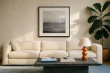 Salt Creek I by Laura Marshall. Displayed in a glass frame with matte in a clean modern living room. Available as an archival giclee rolled canvas, fine art paper, or poster print. SKU 64402a.