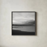 Salt Creek IV by Laura Marshall. Shown in a sleek black glass frame for a contemporary gallery look. Available as an archival giclee rolled canvas, fine art paper, or poster print. SKU 64405a.