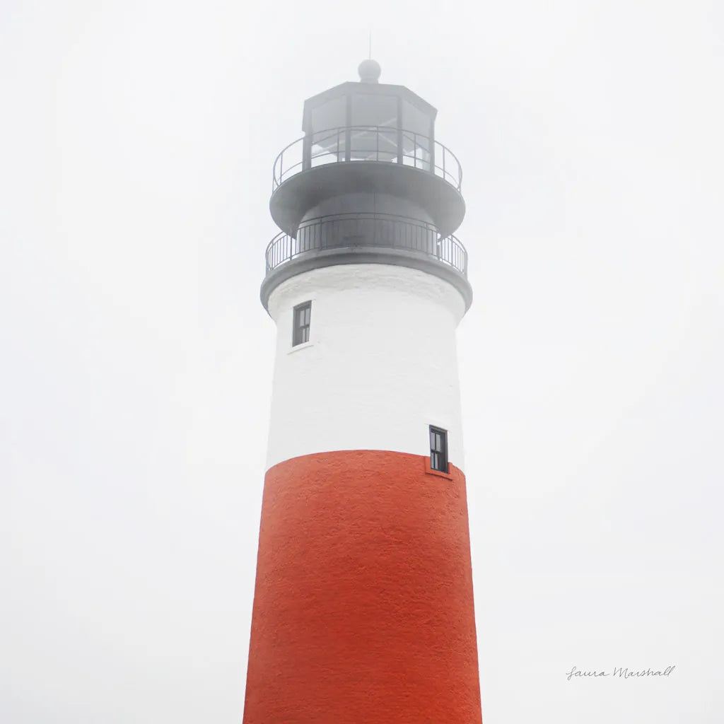 Sankaty Head Light by Laura Marshall. SKU 38773a. Archival Giclee Fine art print for wall decor.