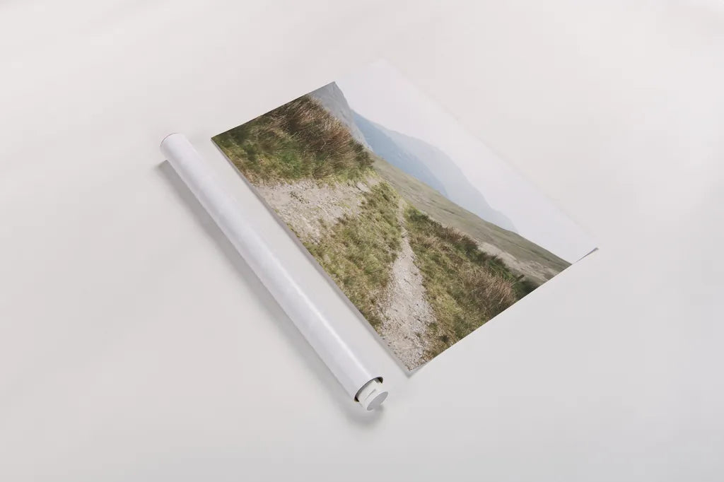 Scottish Highlands I by Laura Marshall. shown as a rolled paper print. Available as archival giclee rolled canvas, fine art paper, or poster print. SKU 63275i.