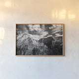 Scouts Landing I by Laura Marshall. shown as a paper print in a natural frame. Available as a archival giclee rolled canvas, fine art paper, or poster print. SKU 64414i.
