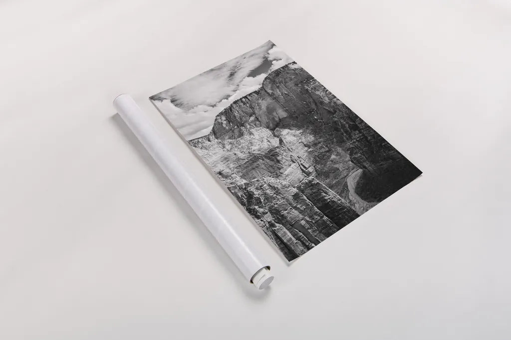 Scouts Landing II by Laura Marshall. shown as a rolled paper print. Available as archival giclee rolled canvas, fine art paper, or poster print. SKU 64415h.