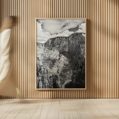 Scouts Landing II by Laura Marshall. shown as over sized large wall art. Available as an archival giclee rolled canvas, fine art paper, or poster print. SKU 64415h.