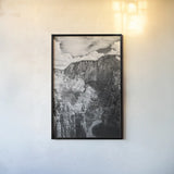 Scouts Landing II by Laura Marshall. shown as a paper print in a black flame. Available as a archival giclee rolled canvas, fine art paper, or poster print. SKU 64415h.
