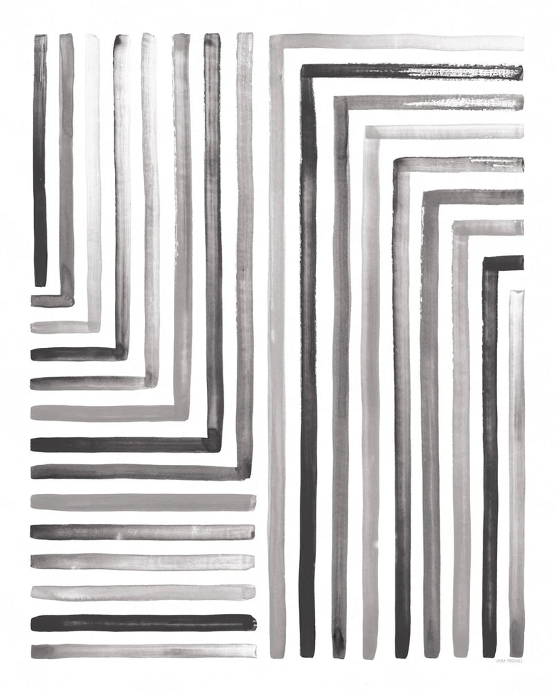 Sea Glass III Gray by Laura Marshall