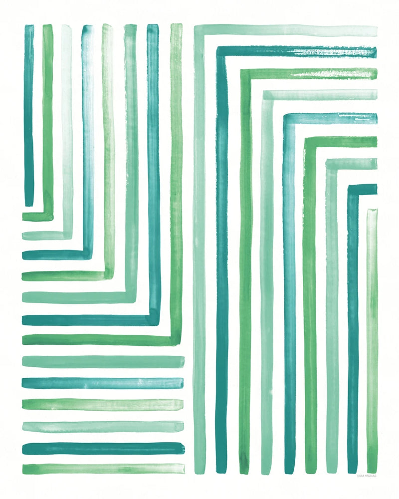 Sea Glass Sunset III by Laura Marshall