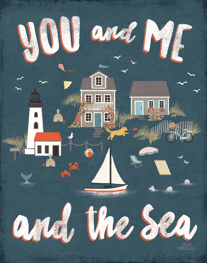 Seaside Village V by Laura Marshall