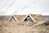 Selid Turf Houses by Laura Marshall. SKU 69906i. Archival Giclee Fine art print for wall decor.