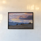 September Skies I by Laura Marshall. shown as a paper print in a black flame. Available as a archival giclee rolled canvas, fine art paper, or poster print. SKU 42979i.