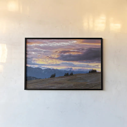 September Skies I by Laura Marshall. shown as a paper print in a black flame. Available as a archival giclee rolled canvas, fine art paper, or poster print. SKU 42979i.