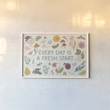 September Sweetness I by Laura Marshall. shown as a paper print in a white frame. Available as a archival giclee rolled canvas, fine art paper, or poster print. SKU 69609i.