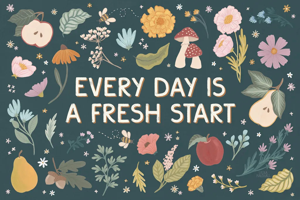 September Sweetness I Dark by Laura Marshall. SKU 69618i. Archival Giclee Fine art print for wall decor.