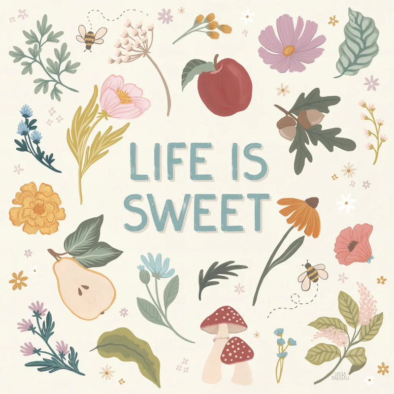 September Sweetness II by Laura Marshall. SKU 69610a. Archival Giclee Fine art print for wall decor.