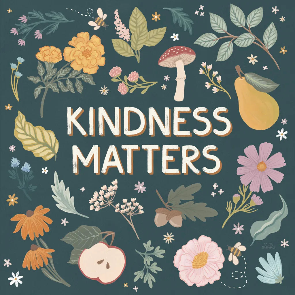 September Sweetness III Dark by Laura Marshall. SKU 69620a. Archival Giclee Fine art print for wall decor.