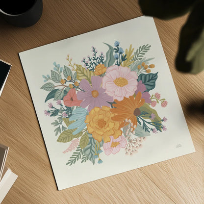 September Sweetness VII by Laura Marshall. Shown as a detailed flat fine art print, highlighting archival giclee quality. Available as an archival giclee rolled canvas, fine art paper, or poster print. SKU 69615a.