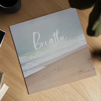 Serene Sea I by Laura Marshall. Shown as a detailed flat fine art print, highlighting archival giclee quality. Available as an archival giclee rolled canvas, fine art paper, or poster print. SKU 39639a.