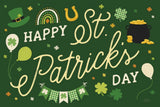 Shamrock Wishes I by Laura Marshall. SKU 83885i. Archival Giclee Fine art print for wall decor.
