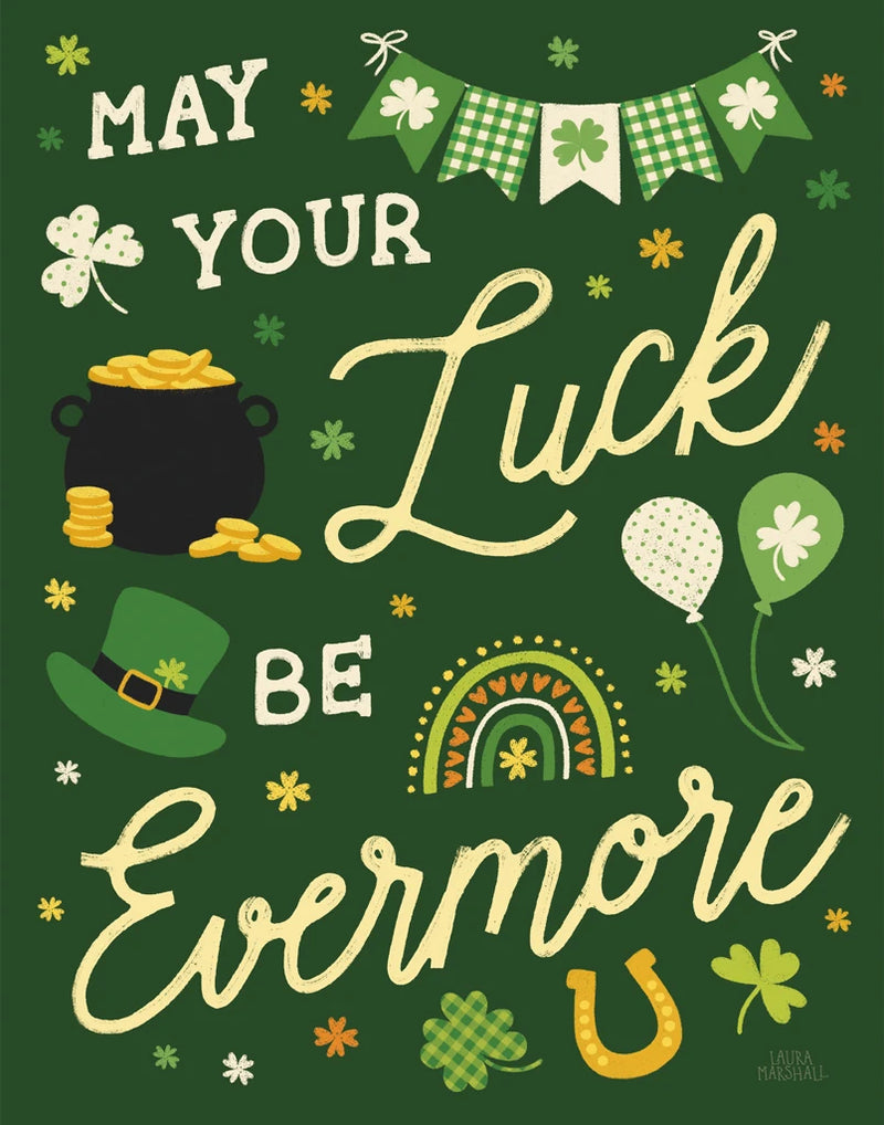 Shamrock Wishes III by Laura Marshall