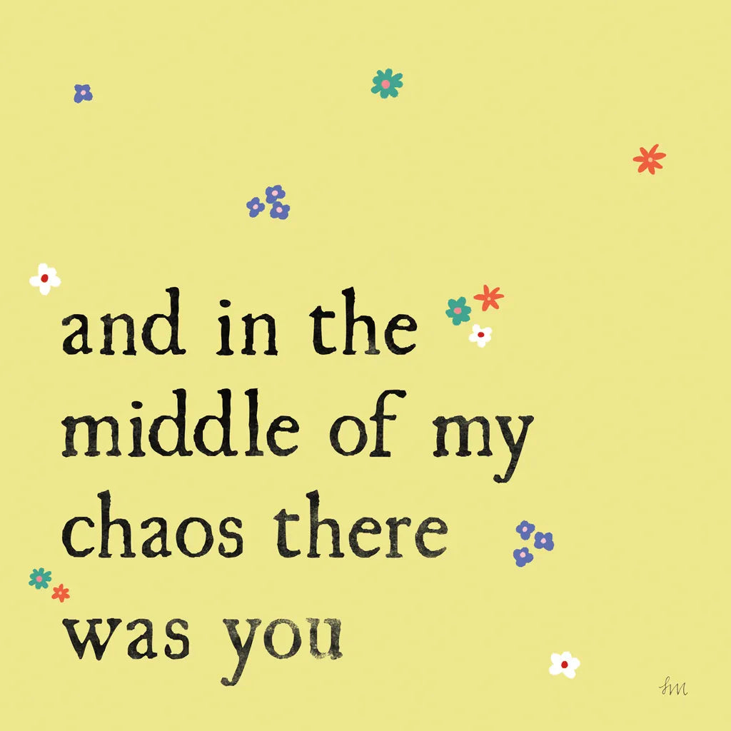 Simple Romance I Colorful by Laura Marshall. SKU 77934a. Archival Giclee Fine art print for wall decor.